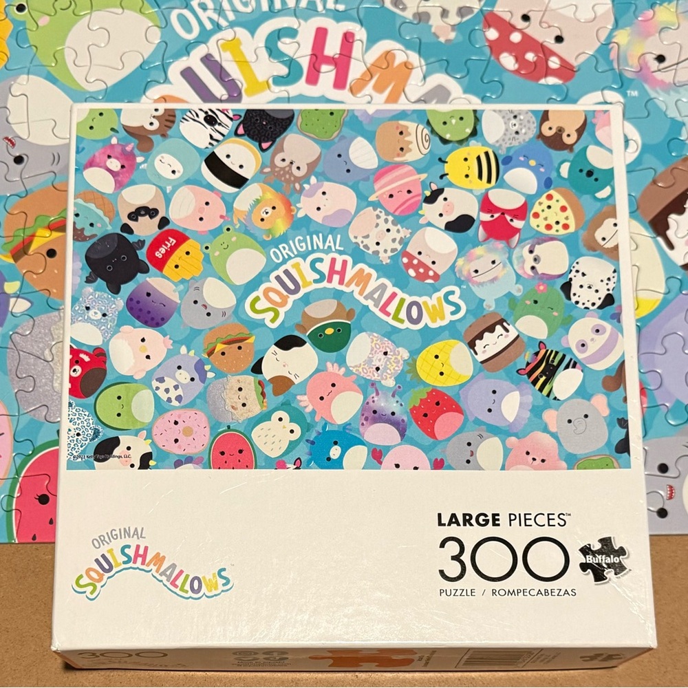 Squishmallows Friends 300 Piece Puzzle by Buffalo Games